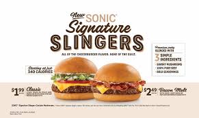 sonic signature burger