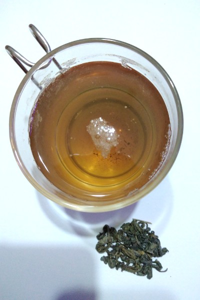 green tea that has sat out for 8 hours