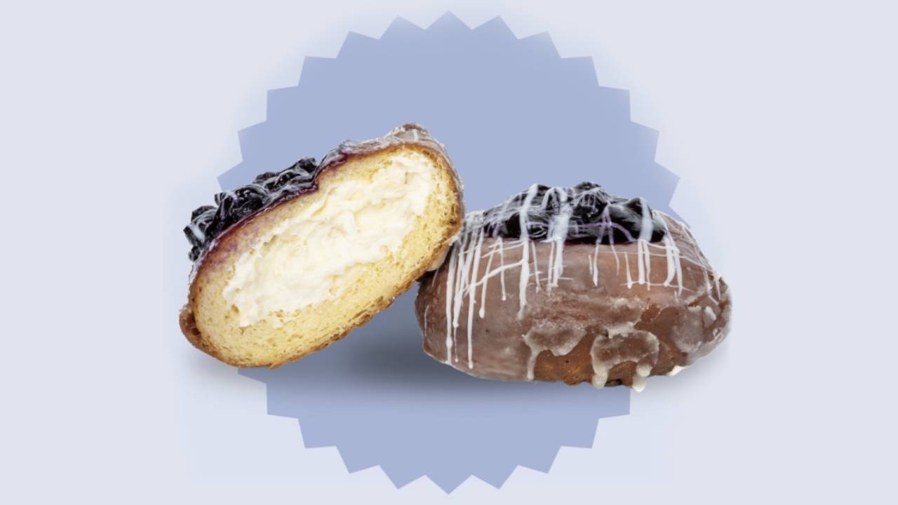 blueberry cream cheese donuts