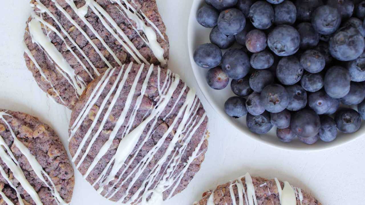blueberry white chocolate cookies