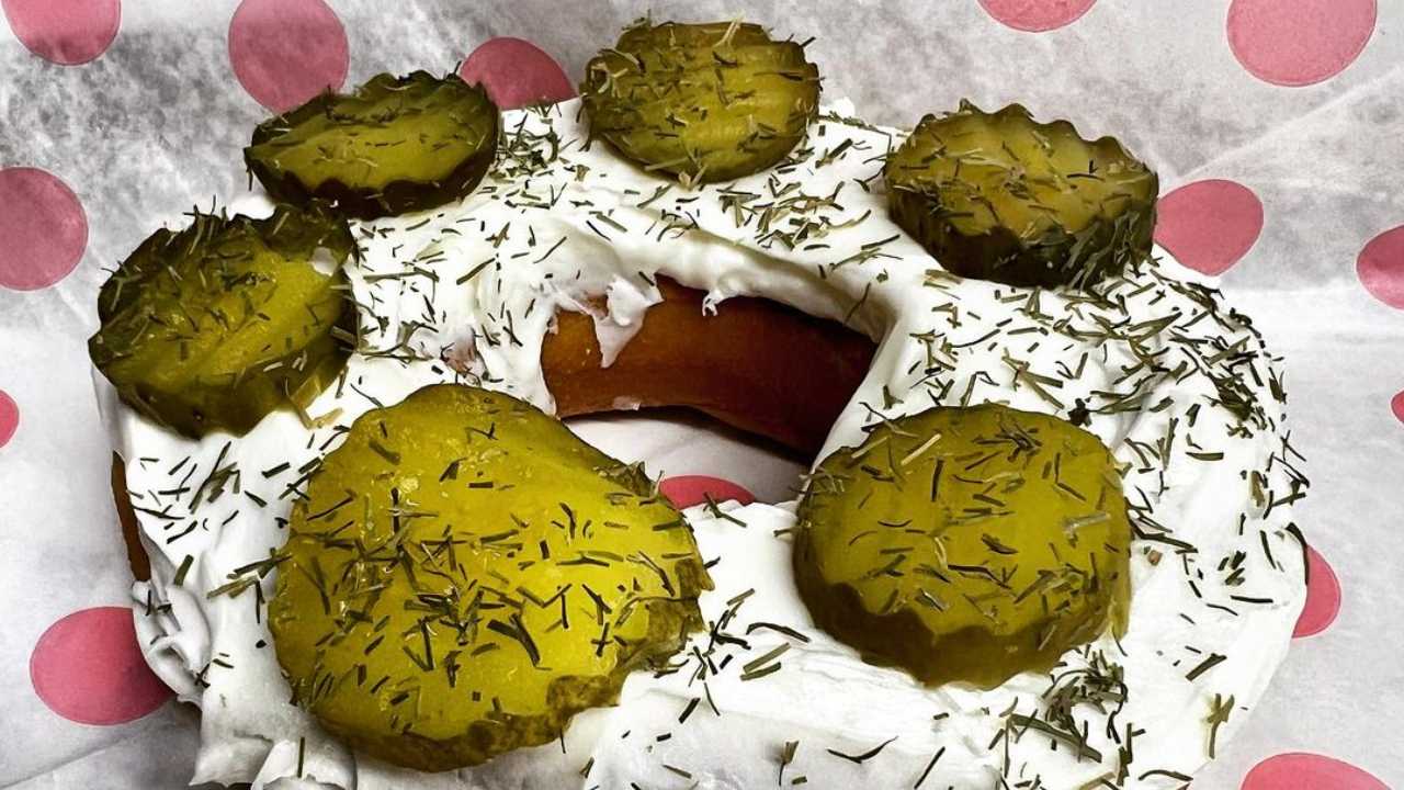 dill and pickle donut